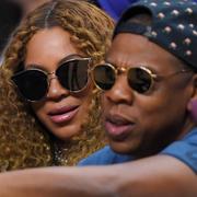Beyoncé och Jay Z i Los Angeles 2017