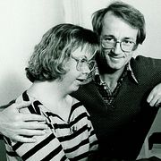 Martina Schaub och Tom Alandh på en bild från dokumentären ”Martina och jag” från 2008.