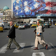 Krigspropaganda i Teheran/Donald Trump.
