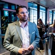 Sverigedemokraternas partiledare Jimmie Åkesson.