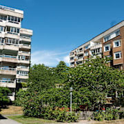 Bostadshus på Reimersholmsgatan på Reimersholme på Södermalm. 