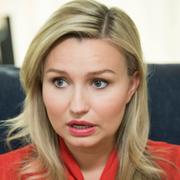 Ebba Busch Thor, partiledare för Kristdemokraterna.