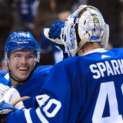 Andreas Johnsson och Garret Sparks.