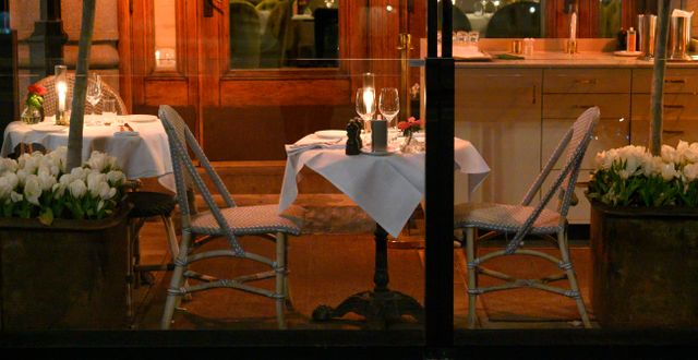 Tom restaurang i Stockholm i coronakrisens spår. Anders Wiklund/TT / TT NYHETSBYRÅN