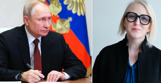 Vladimir Putin/Charlotta Rodhe. TT/Utrikespolitiska institutet