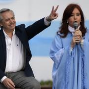 Alberto Fernandez och Cristina Kirchner. 