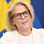 Finansminister Elisabeth Svantesson (M).