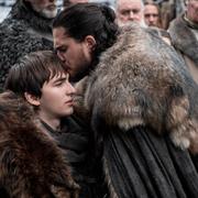 Bran Stark och Jon Snow i ”Game of thrones”.