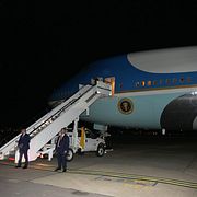 Det gamla Air Force One som varit i bruk sedan kalla kriget.