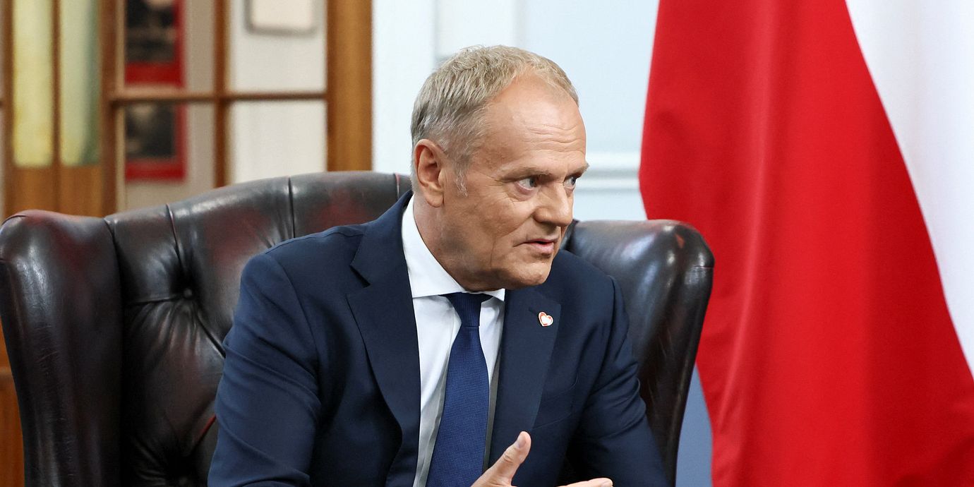 Polens premiärminister Donald Tusk.