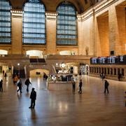 Grand Central Station i New York/Bill de Blasio.