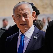 Israeliske premiärministern Benjamin Netanyahu.