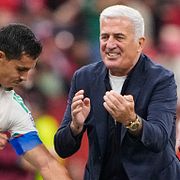  Vladimir Petkovic under matchen mot Schweiz.