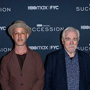 Arkivbild: Jeremy Strong och Brian Cox.