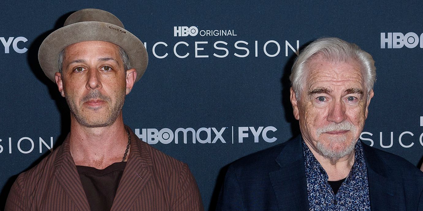 Arkivbild: Jeremy Strong och Brian Cox.