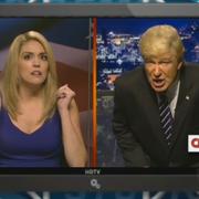 Komikern Alec Baldwin imiterar Donald Trump på SNL.