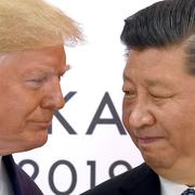 USA:s president Donald Trump och Kinas president Xi Jinping 