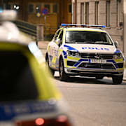 Två män har förts till sjukhus med allvarliga skador.