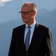 Storbritanniens premiärminister Keir Starmer, Tysklands förbundskansler Friedrich Merz och EU-kommissionens ordförande Ursula von der Leyen vid G7-mötet i Kanada.
