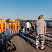 Översvämningar Torneälv, Övertorneå, 21 maj.