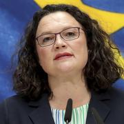 Andrea Nahles, ordförande för tyska Socialdemokraterna SPD.