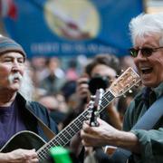 David Crosby och Graham Nash. Arkivbild från 2011.