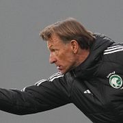 Hervé Renard under sin tid som Saudiarabiens förbundskapten.