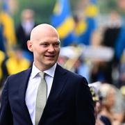 Finansmarknadsminister Niklas Wykman (M) 