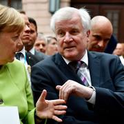 Angela Merkel och Horst Seehofer, arkivbild.