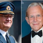 Kung Carl Gustaf och hans bästa vän Carl Adam ”Noppe” Lewenhaupt.