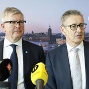  Ericssons vd Börje Ekholm och Ronnie Leten