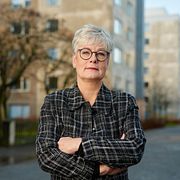 Hyresgästföreningens ordförande Marie Linder.