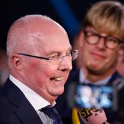 Sven-Göran "Svennis" Eriksson under Idrottsgalan i slutet av januari.