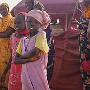 Arkivbild: Sudanesiska flyktingar i Tchad den 6 oktober 2024.