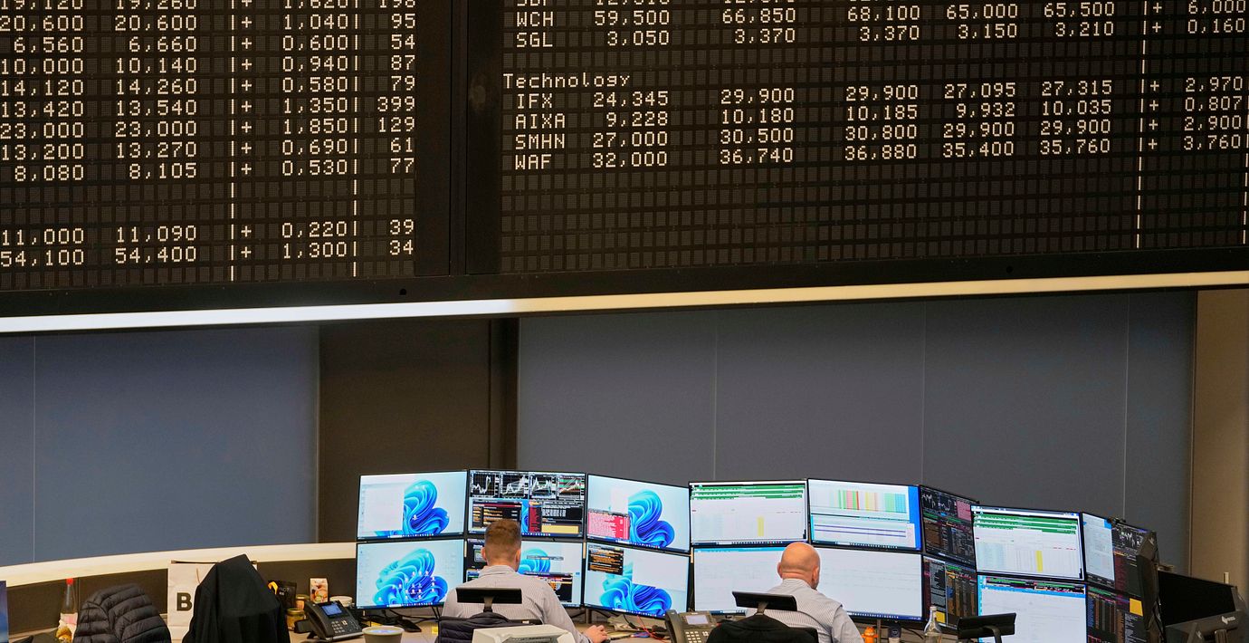 Handlargolvet i Frankfurt. 