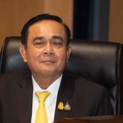 Premiärminister Prayuth Chan-ocha och vice premiärminister Prawit Wongsuwan.