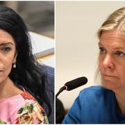 Amineh Kakabaveh och statsminister Magdalena Andersson