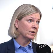 Socialdemokraternas partiledare Magdalena Andersson. 