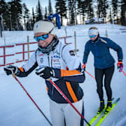 Linn Svahns träning inför Sverigepremiären.