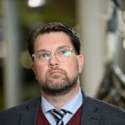 Sverigedemokraternas partiledare Jimmie Åkesson (SD) 