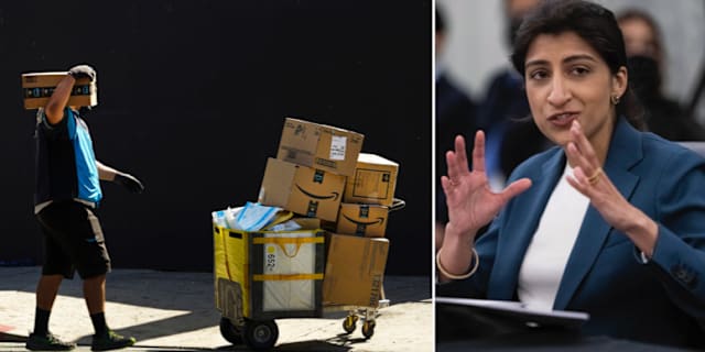 FTC-toppen Lina Khan.