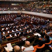 Israels parlament öppnade på torsdagen.