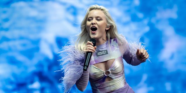 Zara Larsson under Way out West 2019. ADAM IHSE / TT / TT NYHETSBYRÅN