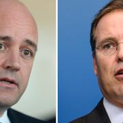 Fredrik Reinfeldt och Anders Borg