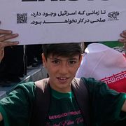 Irans talman Mohammad Bagher Ghalibaf och USA:s president Donald Trump.