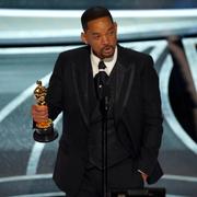 Will Smith grät när han tog emot Oscarn för bästa manliga huvudroll.