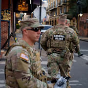 Nationalgardet i New Orleans.