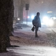 Det har snöat rejält i Skåne under natten.