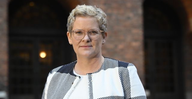Stockholms finansborgarråd Karin Wanngård (S). Fredrik Sandberg/TT