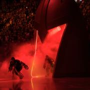 Vegas Golden Knights under sitt intro.